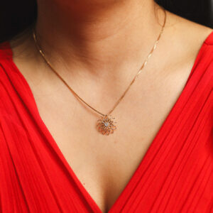 Flower power pendant