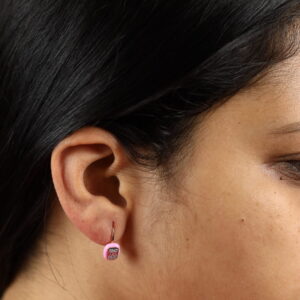 Pink it off Earrings